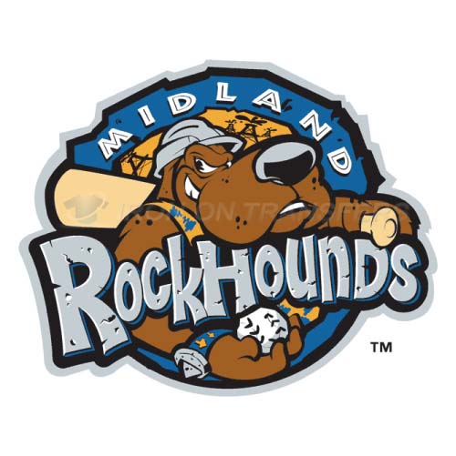 Midland RockHounds Iron-on Stickers (Heat Transfers)NO.7769